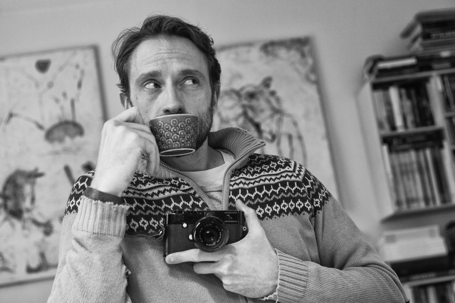 Portrait of Massimo, Bresson style